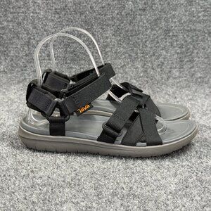 Teva Sanborn Mia Sandals Womens Size 7 Black Gray Athletic Summer Outdoor Hiking